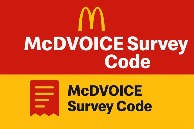 mcdonald's survey code